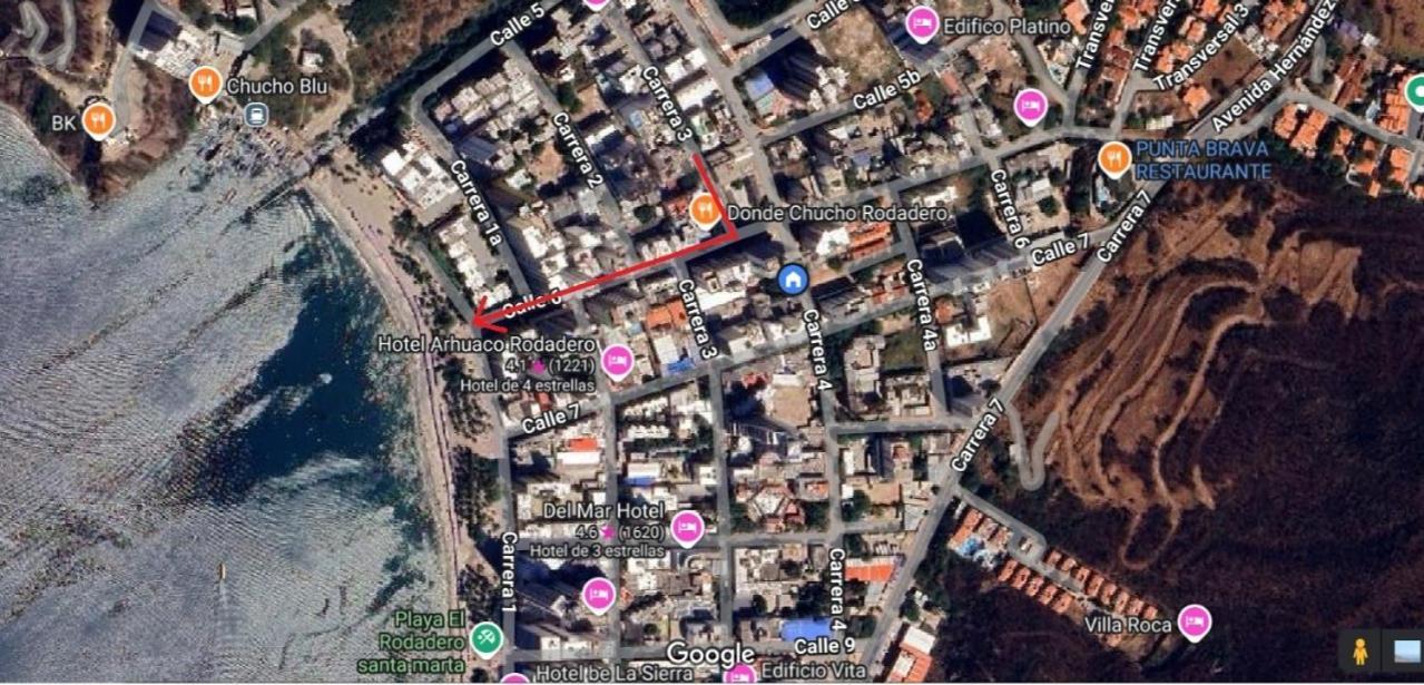 En El Rodadero Cerca Al Mar Wifi Y Parqueadero Apartamento *